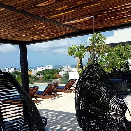 Lindo Estudio En El Centro De Playa Del Carmen Apartment